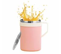 Mug à Café Gourde Isotherme en Acier Inoxydable Anti-Fuite