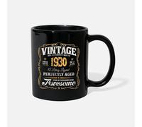 Mug à café humoristique pour 90e anniversaire Y2 fabriqué en 1930 - Vintage - 90 ans - Tasse à café de voyage classique - Tasse à café de voyage - 325 ml