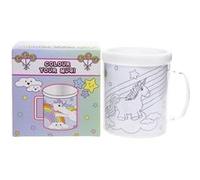 Mug à double paroi avec dessin tasse à Colorier Licorne Multi G