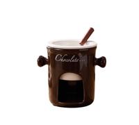 Mug à Fondue Individuel, Marron, 280ml
