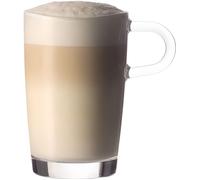 Mug à latte macchiato Loop transparent - Leonardo - Grand format - Verre - Compatible lave-vaisselle