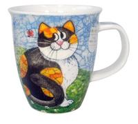 Mug À Poignée Dunoon Happy Cats Tricolore Nevis