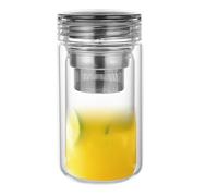 Mug à,Tasse À Thé En Verre Avec Infuseur - Mug Grande Capacité Étanche pour Service de Collectivité Famille Café Camping Extérieur Domicile Voyage Collègues,Cadeau Amis Collègues