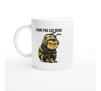 Mug Abeille Grincheux Humour animal J'aime Pas Les Gens