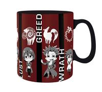 Mug Abystyle Les Sept Péchés Capitaux Chibi Sins Boîte Tasse En Céramique 460ml