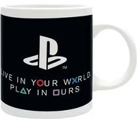 Mug ABYSTYLE PLAYSTATION, monde, porcelaine, blanc