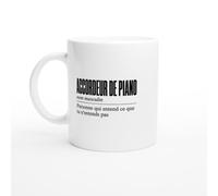 Mug Accordeur de Piano Personne Qui Entend Ce Que Tu N'Entends Pas | Mug Humour Pianiste - Idée Cadeau Originale