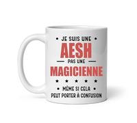 Mug AESH pas magicienne humour Tasse AESH