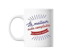 Mug Aide Comptable Homme Meilleur De France Métier Tasse Cadeau Personnalisé