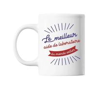 Mug Aide De Laboratoire Homme Meilleur De France Métier Tasse Cadeau Personnalisé