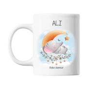 Mug Ali Bébé D'amour Éléphant Cadeau Bébé Et Naissance