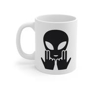 Mug Alien Signe JUL OVNI Style Rap Français Cadeau Original et Fun