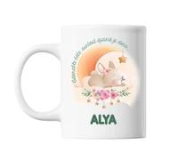 Mug Alya Adorable Bébé Quand Je Dors Lapin Tasse Cadeau Bébé Enfant