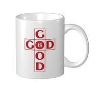 Mug amusant « God Is Good All Time » - Cadeau unique pour les papas