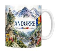 Mug Andorre - Églises Romanes au Cœur des Pyrénées - Céramique 330 ml