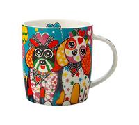 Mug animal Maxwell & Williams Love Hearts avec motif Oodles of Love, boîte cadeau, porcelaine, bleu ciel, 37 ml