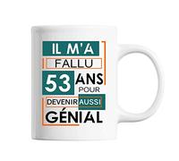 Mug Anniversaire Génial 53 ans