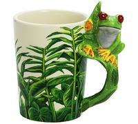 Mug avec anse grenouille #50159 feuilles
