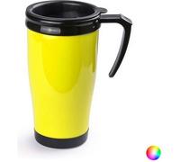 Mug Avec Couvercle Et Doseur De Sécurité (470 Ml) - Tasse À Café Isotherme Couleur - Orange