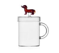 Mug avec couvercle Teckel Dogs