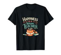 Mug avec Inscription « Happiness is a Warm Teacher » T-Shirt