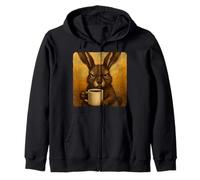 Mug avec inscription « Hare Grumpy Coffee Morning » Sweat à Capuche