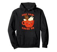 Mug avec Inscription Keep Calm Cocoa on Cute Hot Chocolate Sweat à Capuche