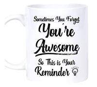 Mug avec inscription « Sometimes You Forget You're Awesome » (325 ml)
