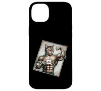 Mug avec inscription « Strong Cat Coffee Lover Muscles » Coque pour iPhone 14 Plus
