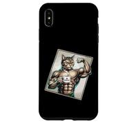 Mug avec inscription « Strong Cat Coffee Lover Muscles » Coque pour iPhone XS Max