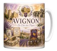 Mug Avignon La Cité des Papes Tasse Céramique 330 ml | Mug Avignon, céramique 330 ml