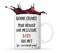 Mug Baby Ça N'existe Pas Tasse Cadeau Famille Amis Saint Valentin Couple Anniversaire Noël