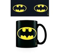 Mug - Batman - Logo - Noir - Rond - Compatible lave-vaisselle