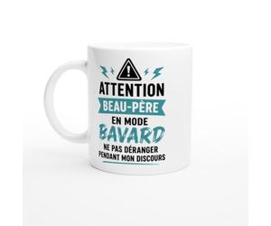 Mug Beau-Père En Mode Bavard Ne Pas Déranger Pendant Mon Discours | idée cadeau originale