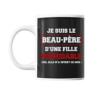 Mug Beau Père Fille Noir