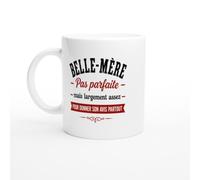 Mug Belle-Mère Pas Parfaite Mais Assez Pour Donner Son Avis Partout | idée cadeau originale