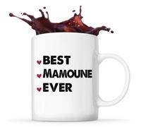 Mug Best Mamoune Ever Idée Tasse Cadeau Famille Maman Fête Des Mères Anniversaire Noël