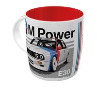 Mug BMW M Power E30 en céramique intérieur rouge 340 ml