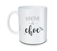 Mug BUBBLE GUM Blanc Céramique Rond 325 ml
