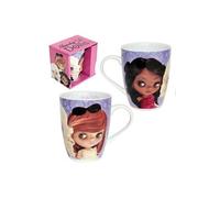 Mug cacao Funky Dolls Groupe - En céramique - Multicolor - Hauteur 10,5 - Diam. 8,7 cm - Livré en boite