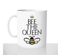 Mug-Cadeau Bee The Queen - Tasse Café Thé Idée Cadeau Original Abeille Reine Ruche Miel Femme - Noël Anniversaire