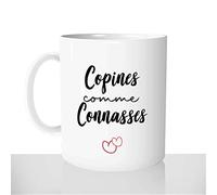 Mug-Cadeau Copines Comme Connasses - Tasse Café Thé Idée Cadeau Original Amie Amitié Femme - Noël Anniversaire