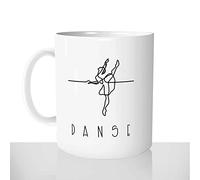 Mug-Cadeau Danse - Tasse Idée Cadeau Original Danseuse Ballerine Classique Sport Femme - Anniversaire Noël