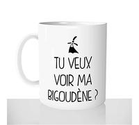 Mug-Cadeau Ma Bigoudène - Tasse Café Thé Idée Cadeau Original Bretonne Bretagne Breton Humour - Noël Anniversaire