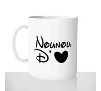 Mug-Cadeau Nounou d'Amour - Tasse Idée Cadeau Original Nourrisse Métier Garderie Enfant Offrir - Noël Anniversaire