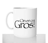 Mug-Cadeau On En A Gros - Tasse Idée Cadeau Original Série Kaamelott Humour Karadoc Perceval - Offrir Anniversaire Noël