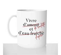 Mug-Cadeau Raclette et Apéro - Tasse Café Idée Cadeau Original Homme Collègue Fromage Apéritif Humour Noël Anniversaire