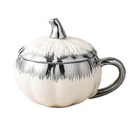 Mug - Café d'automne en céramique, tasse à thé créative | Accessoire de cuisine mignon et saisonnier, tasse de petit déjeuner avec couvercle cuillère pour et adultes pour