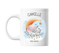 Mug Camille Bébé D'amour Éléphant Cadeau Bébé Et Naissance