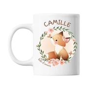 Mug Camille Bébé D'amour Renard Tasse Cadeau Bébé Enfant